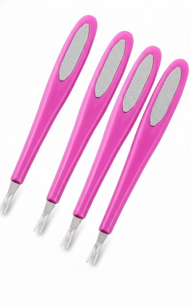 Manicure Cuticle Pusher Pusher Tool Nail Accessory Nail Caring Supply 4 Pack Professional and Home Use- multicolor