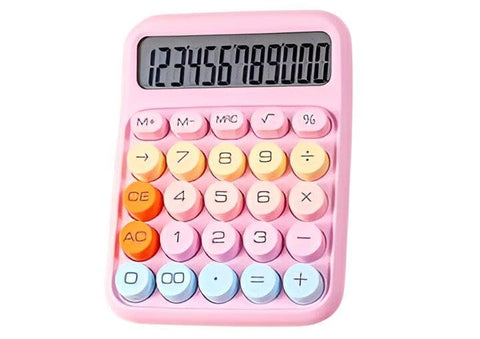 Colorful Keyboard - Eye-Catching Mechanical Keyboard Designed for Comfort and Style in Educational and Home Environments (pink)