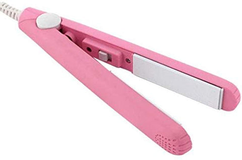 Mini Travel Flat Iron With Ceramic Plate Hair Straightener