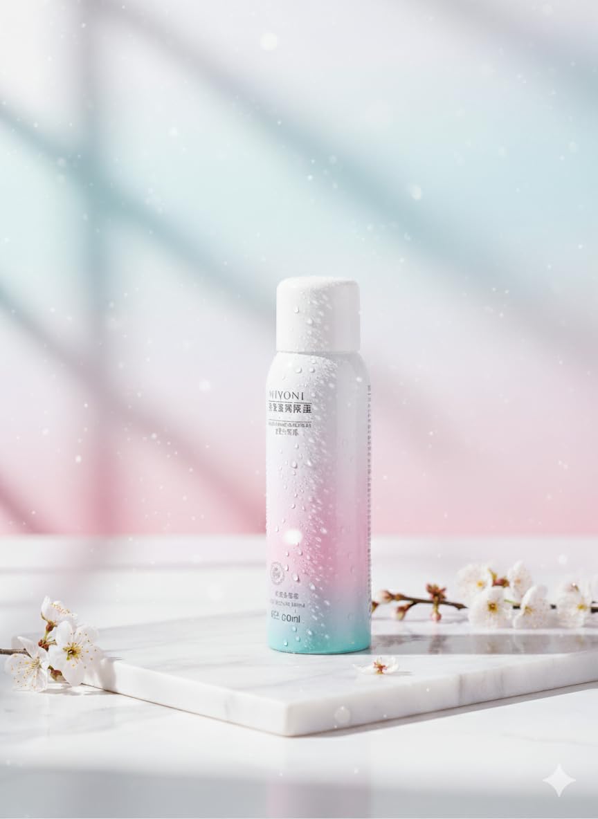 The Original Korean Skin Brightening Spray Pomegranate Extract 150ml Light and Fast Absorption, Natural Body Moisturizer, with Sodium Hyaluronate, Suitable for Daily Use