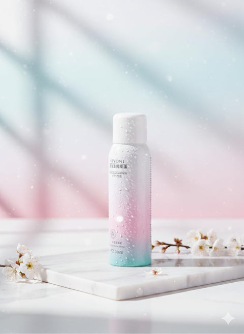 The Original Korean Skin Brightening Spray Pomegranate Extract 150ml Light and Fast Absorption, Natural Body Moisturizer, with Sodium Hyaluronate, Suitable for Daily Use