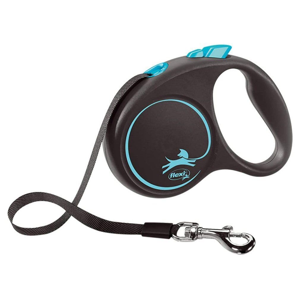 Flexi Black Design S Tape 5m, black/light blue