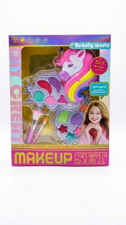 Unicorn Makeup Set for Girls, DIY Multiple Colours, Princess Theme, Ages 5+