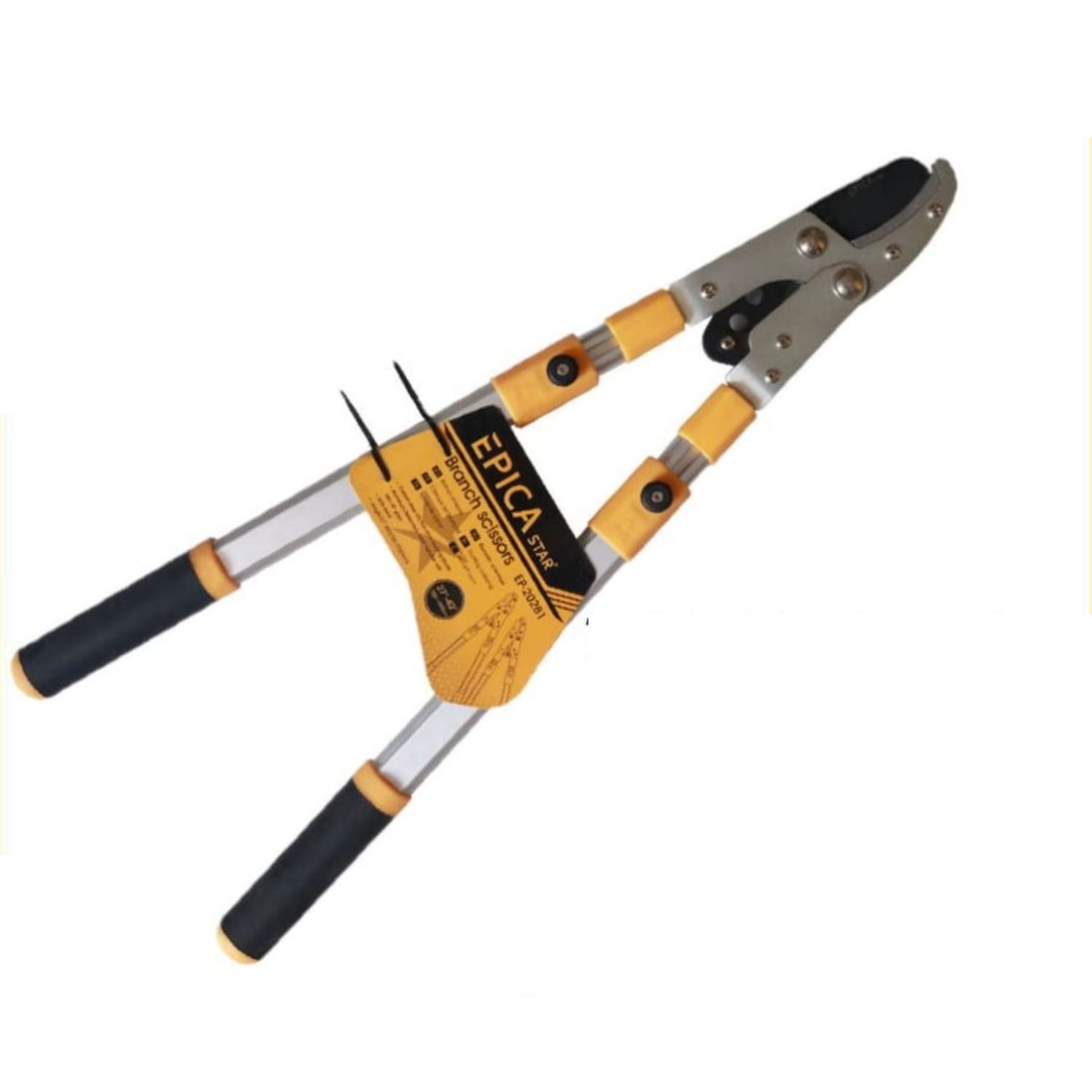 EPICA - Branch Scissors and Pruners, Telescoping Tree Pruner, Anvil Lopper, Ratchet Extendable Handle from 27”-40”, Heavy Duty Branch Cutters, Pruning Shears, Tree Clippers EP-20281