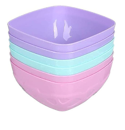 Leshblast plastic urinal set - 6 pieces - assorted colors