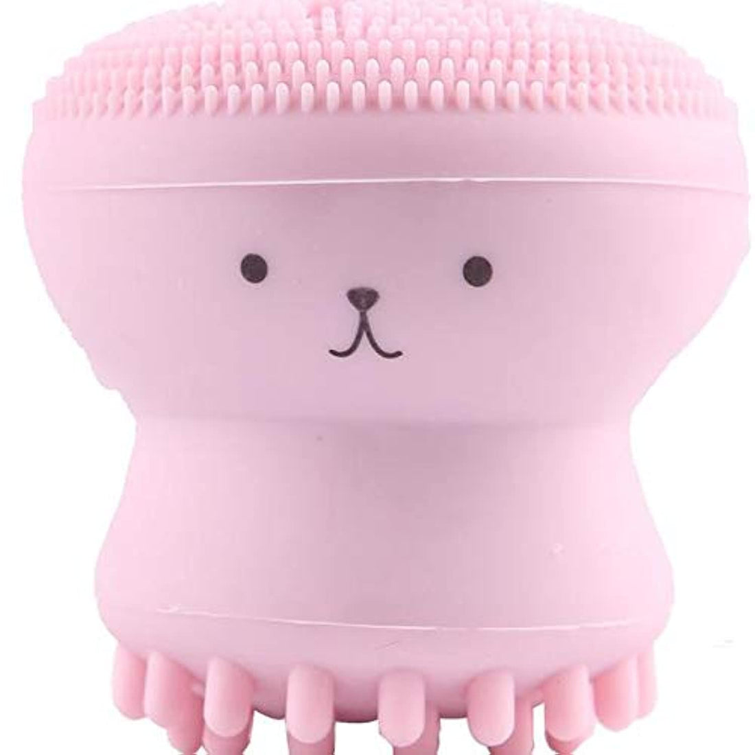 Jellyfish Wash Brush Soft Silicone Face Massage Exfoliating Facial Brush Face Cleanser,