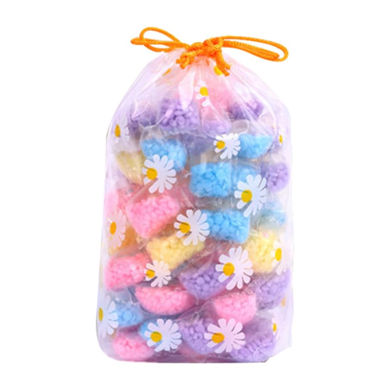 DEARMAMY Scented Laundry Beads 60pcs Clothes Washing Concentrate Balls Fragrance Boost for Hand Machine Wash for Freshening Clothes and Fabrics