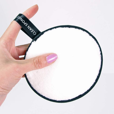 1PCS Makeup Removal Sponge Flutter Wash Cleaning Cotton Flapping Reusable Wet Sponge Face Puff Soft Natural Cleaner Tools NEW (MULTICOLOR)