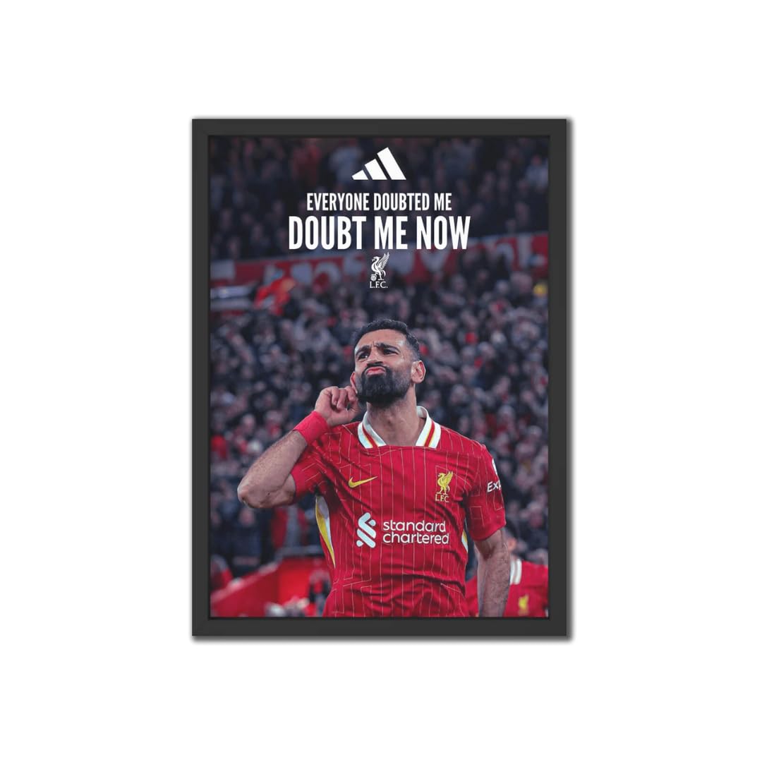 Giftaty Football Frames | Wall Art | Home Decor (Mo Salah)