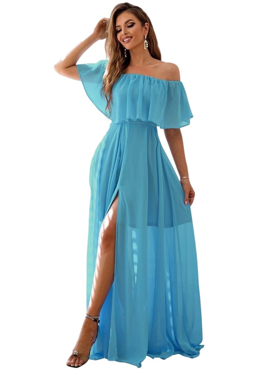 Casual Long Light Dress - One Size High Elastic for Everyday Style
