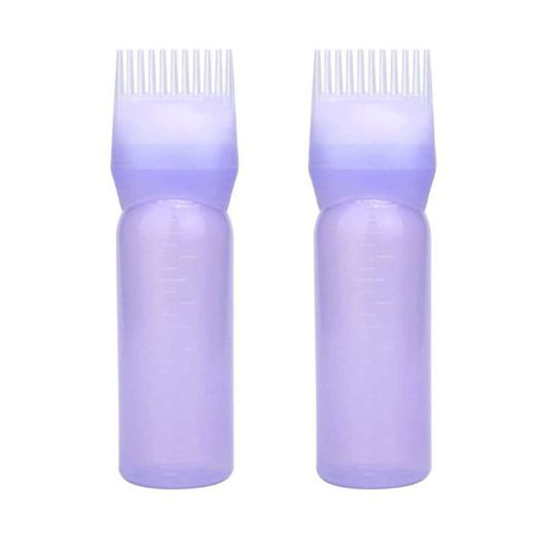 SOLDOUT 120ml Salon Hair Coloring Dyeing Dye Bottle Applicator Dispensing Brush Tool Hot Hair Care Bottle (Pack of 2)