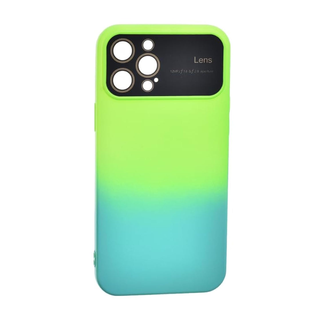 Silicone Back Phone Protection Cover With Amazing Design And Safety Edges For Iphone 12 Pro Max - Multi Color
