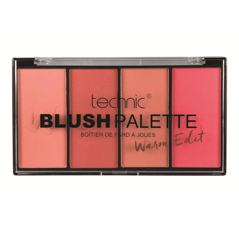 Technic Blush Powder Palette 4 Colors Warm Edit 20g