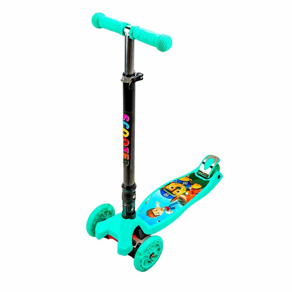 Dream Land Foldable Light Wheels Scooter 316A Cyan