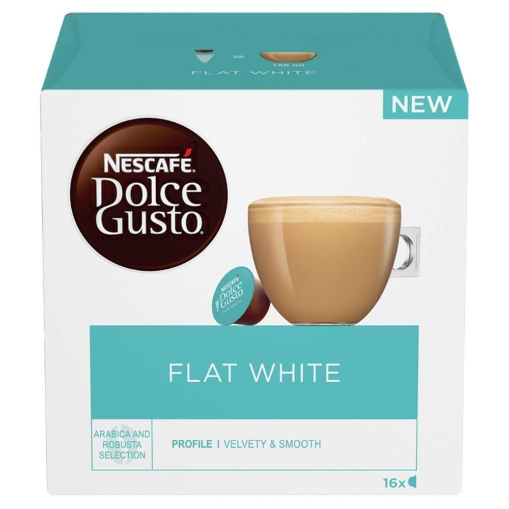 Nescafe Dolce Gusto - Flat White - 16 Capsules