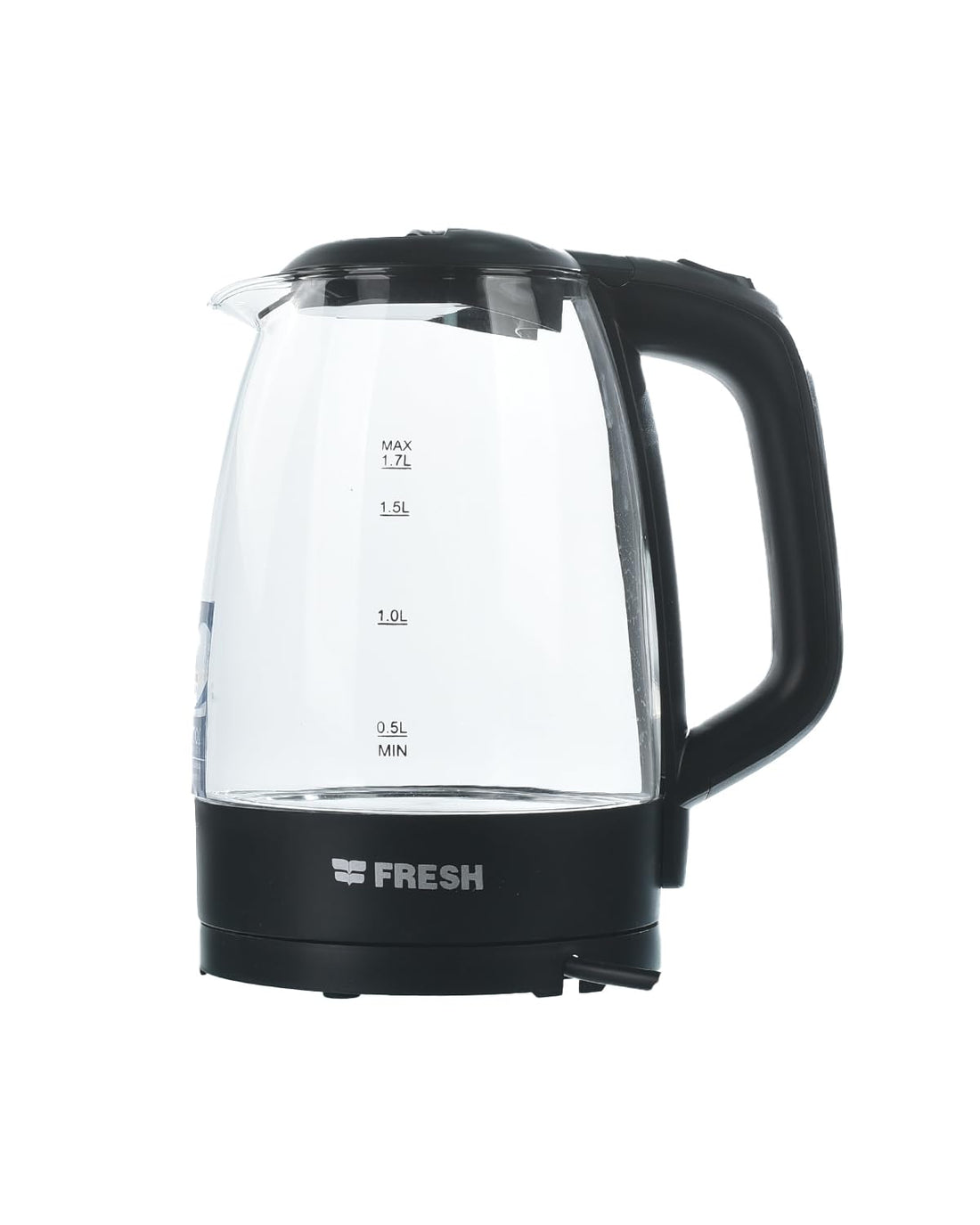 Fresh Kettle Glass 1.7 Liters - Black