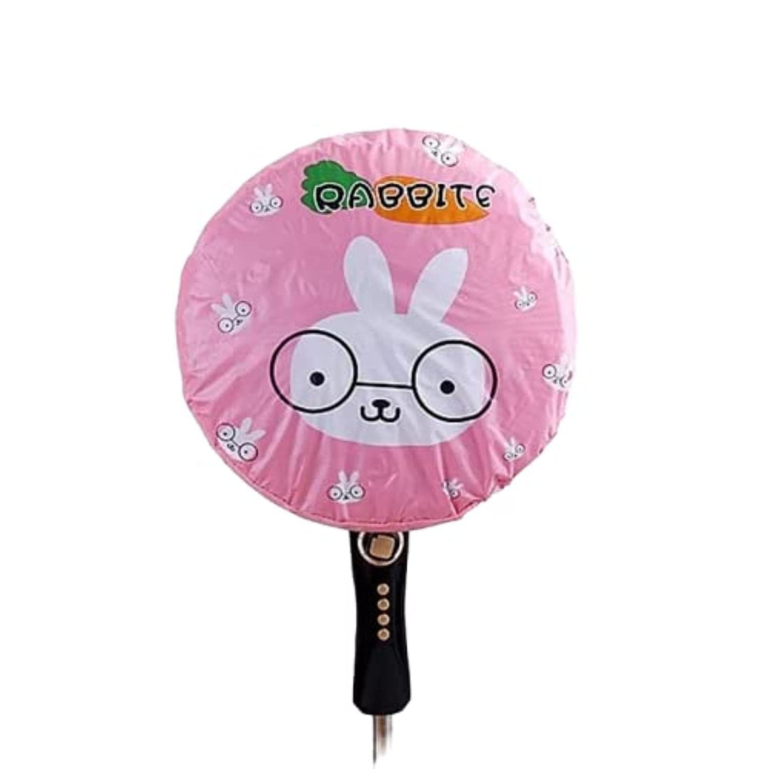 Waterproof Dust & Moisture Proof Fan Cover for Dogs (Rabbit Pink)