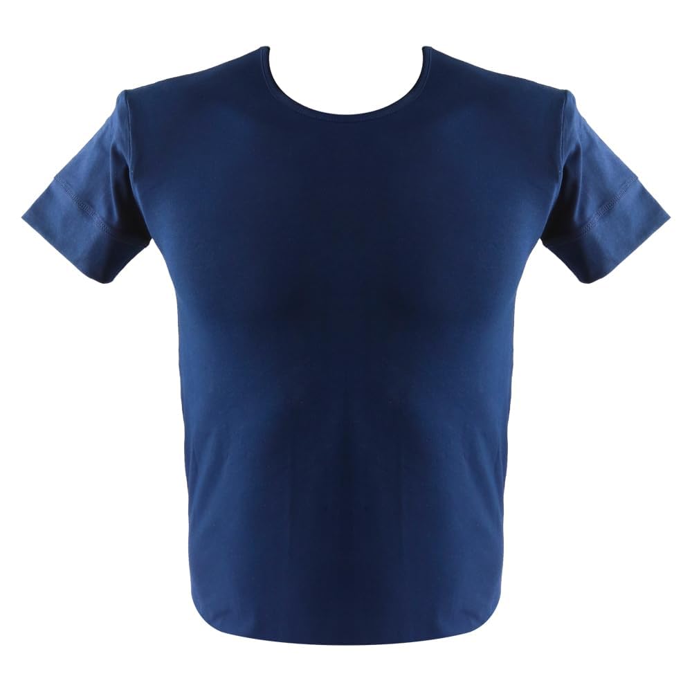 Mens Classic Fit Half Sleeves UnderShirt Future A Men Half Sleeve Undershirt from Future, Gray, XL (pack of 1)