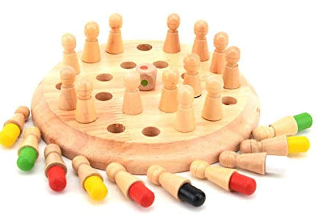 Wooden Baby Wooden Toys Memory Chess For Children Kids