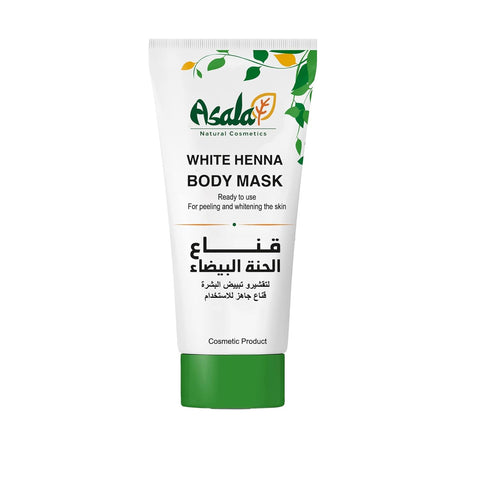 Asala white henna body mask for women size 75gm