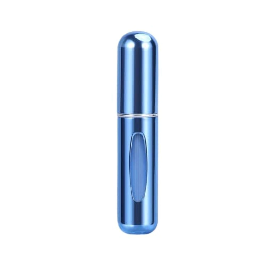 Mini Refillable Portable Fragrance Mist Bottle, Perfume Pump Can, Perfume Spray Bottle, Refillable Fragrance Spray, Refillable Perfume Spray for Travel (8ml, 1 Pack) (Light Blue)