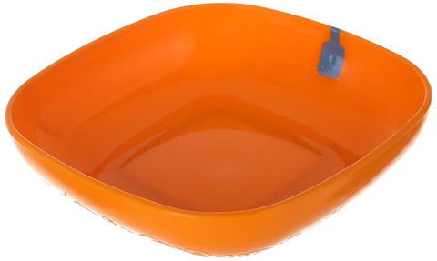 M-Design Eden™ Deep Plate 20 cm - Microwave, Dishwasher, Food Safe & BPA Free - Stackable - Orange