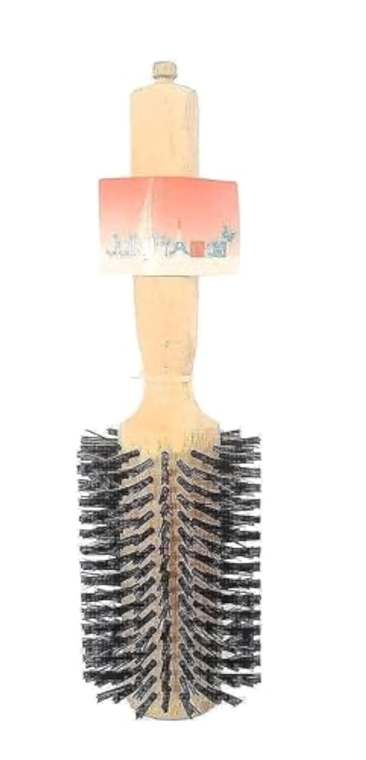 Hair brush - 37 mm Wooden Hair Brush is crafted with smoothed out natural wood. Designed to provide years of enjoyable use, the Highly heat resistant