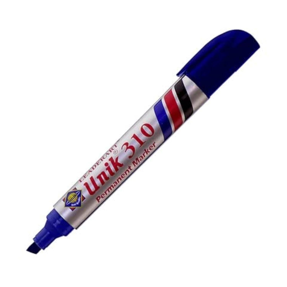 unik 310 permanent marker round tip blue
