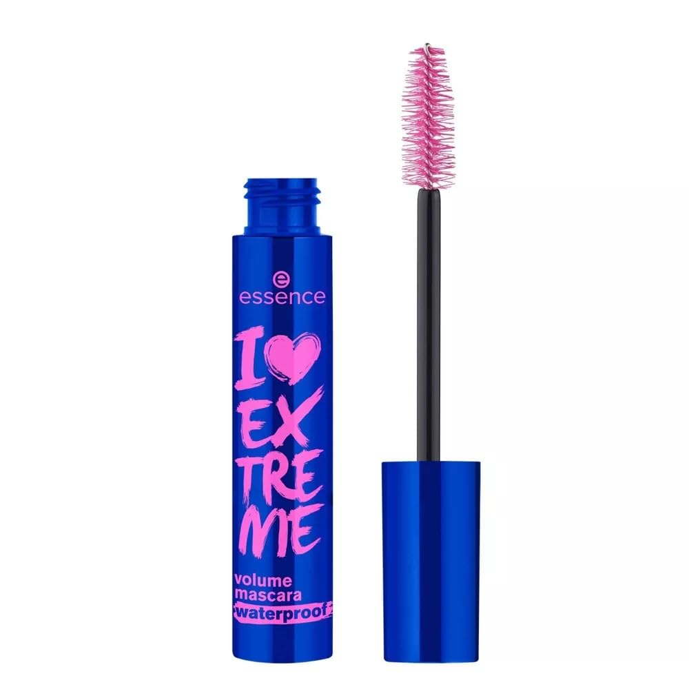 Essence I Love Extreme Volume Waterproof Mascara - Blue, 0.40 oz.