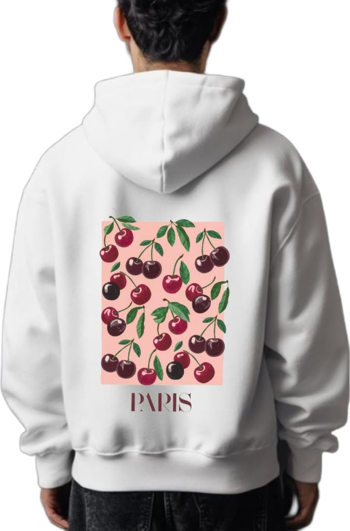 PARIS hoodie White
