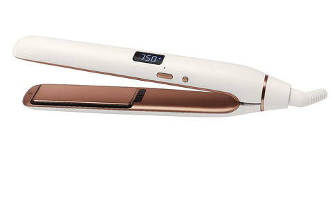 HG-808 Professional Salon Quality Hair Straightener (White)