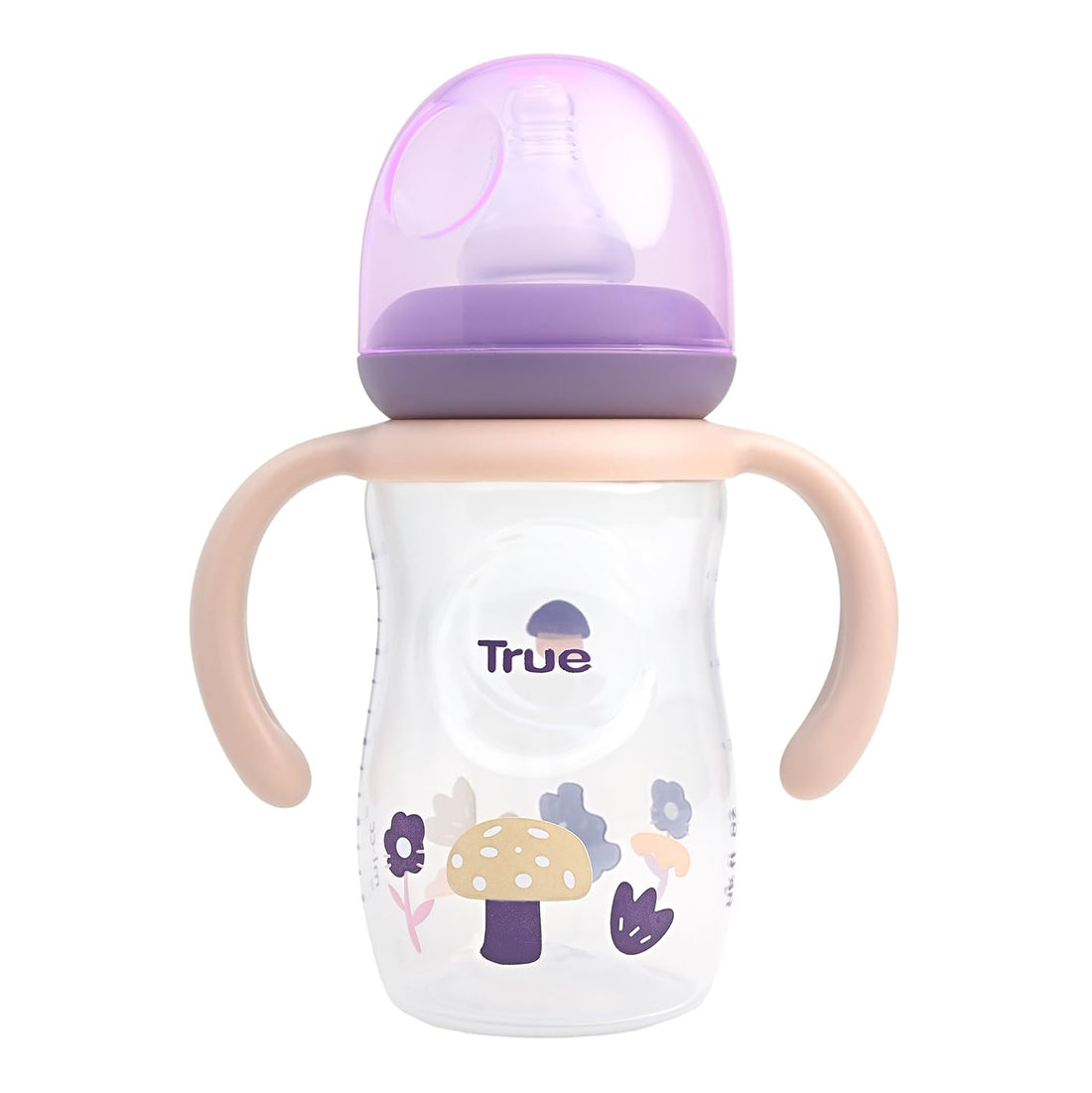 True Gold Standard bottle with handles 150ml with silicon teat 0+m