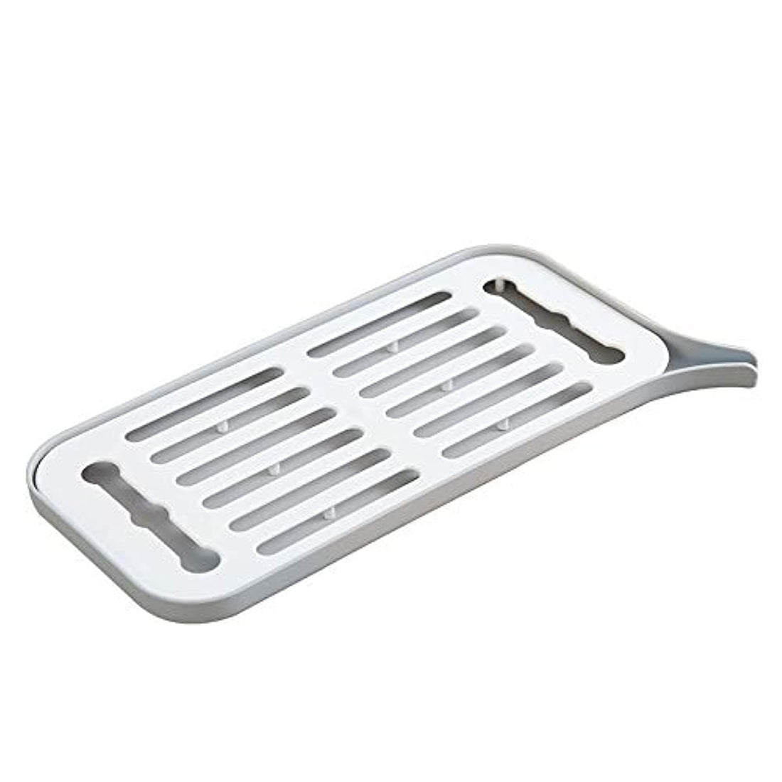 hospuck Dish Racks, Dish Drying Rack, Home Roll Up Dish Racks Multipurpose Foldable Plastic Over Sink Kitchen Drainer Rack