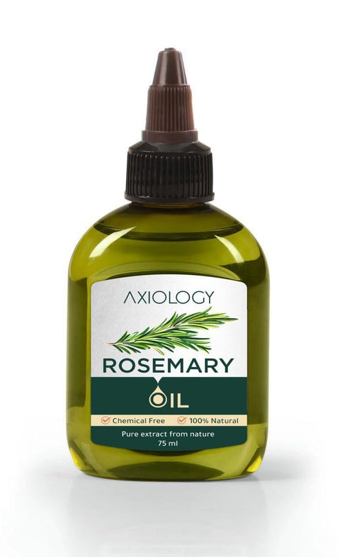 Axiology Rosemary Oil, 100% Natural Pure Rosemary Extract, Chemical-Free, 50 ml