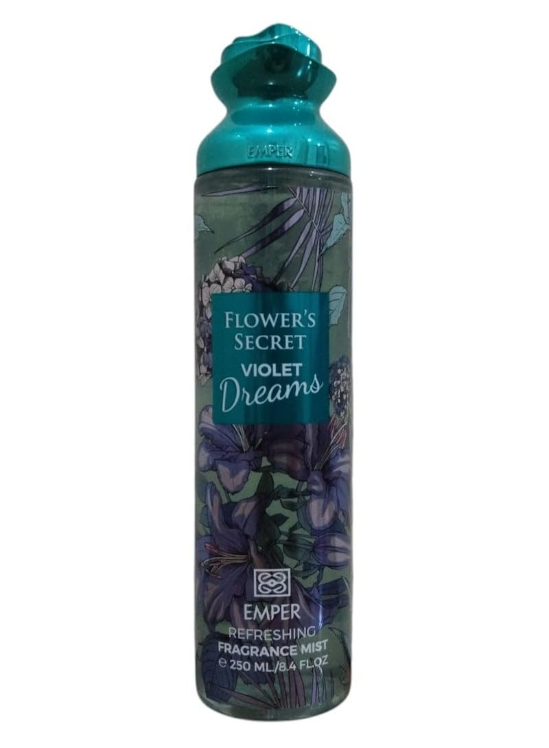 Flower's Secret Violet Dreams Refreshing Fragrance Mist For Women - 250 ML