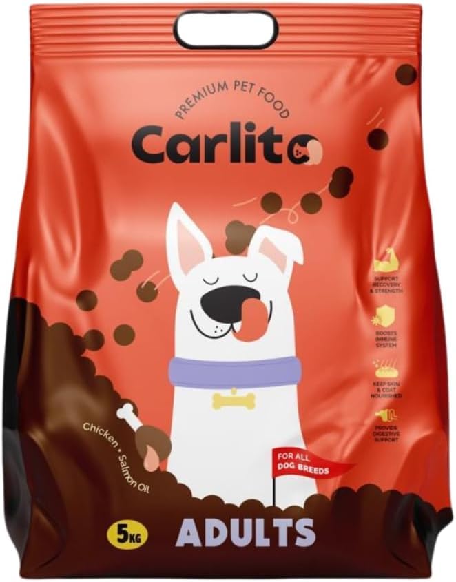 Carlit Adult Dog Dry Food FROM PETS ZONE (Carlito Adult Dog Dry Food 5Kg)
