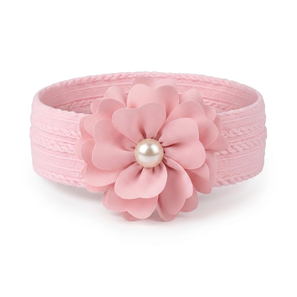 Catch Up Kids Flower Hair Bandana for Girls – Cute Floral Headband for Children, Soft Comfortable Fabric, Lightweight Breathable Design, Stylish Daily Hair Accessory & Gift Idea