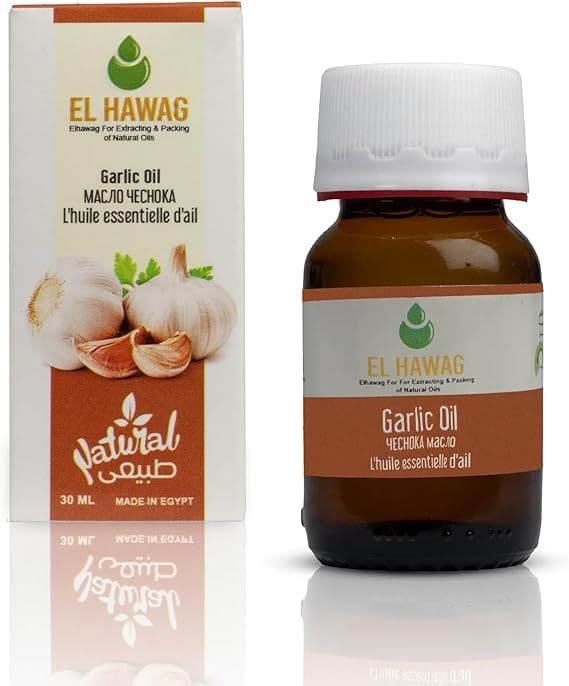 Al Hawaj Garlic Oil For Skin And Hair 30ml 1 Piece