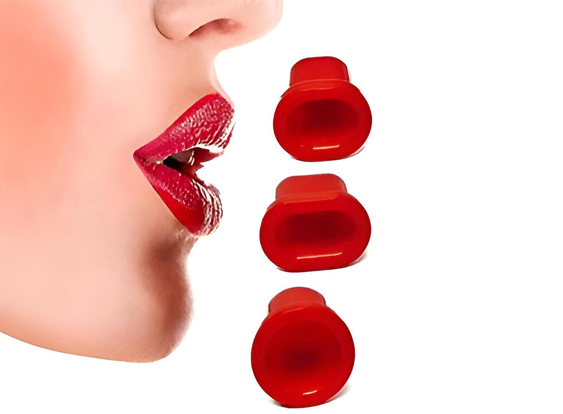 Natural Lip Plumper - Non-surgical suction tool with ergonomic heads to enhance lip volume safely and daily