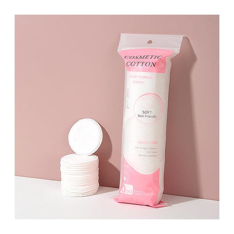 Cotton for Removing Makeup Round Suitable for All Skin Types Very Soft on Your Skin Lint Free Soft Multi-Layer Makeup Remover Pads for Removing Nail Polish 80 Pcs.