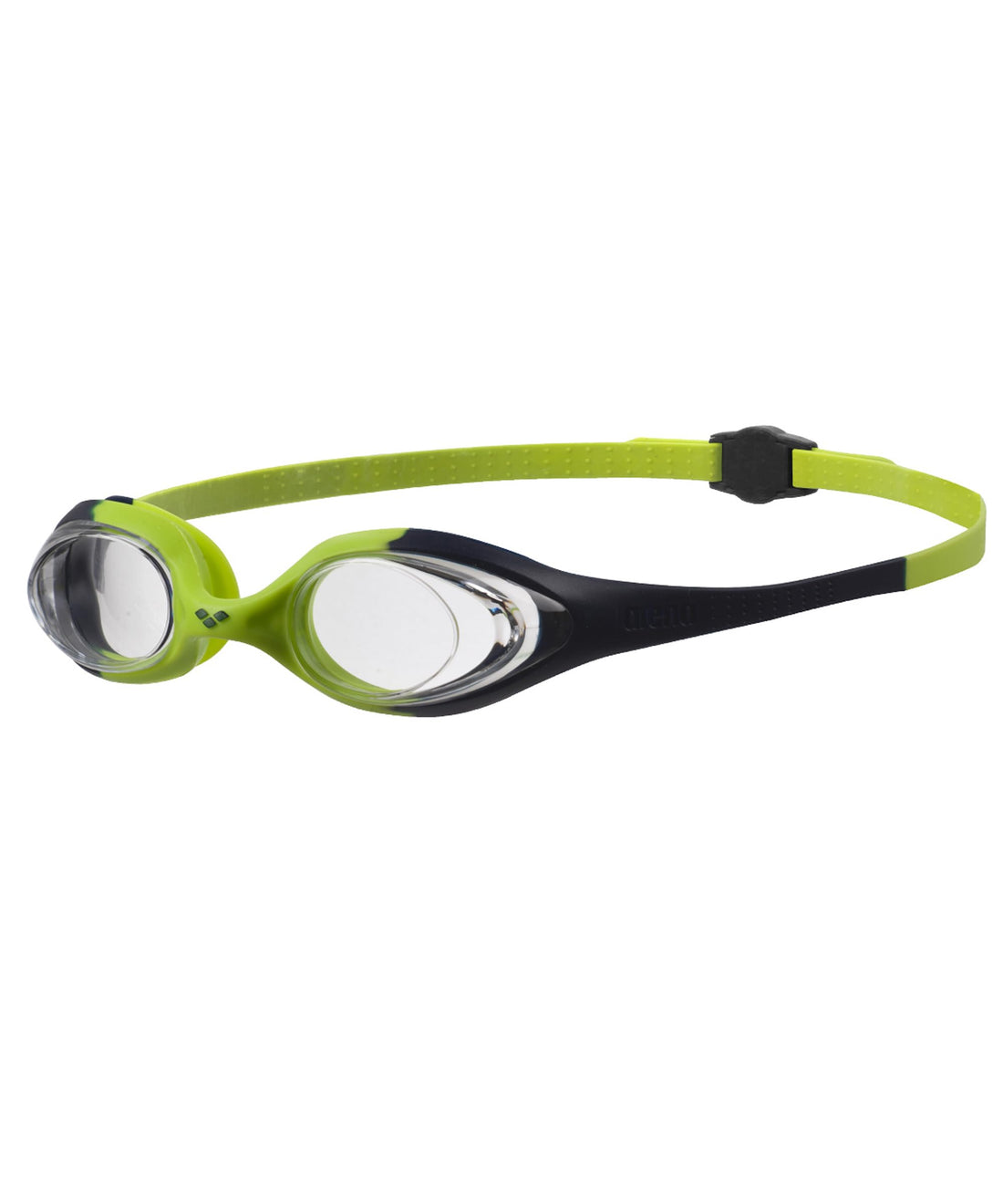 arena Spider Junior Children's Swimming Goggles, Standard Pool Goggles with Anti-Fog Lenses and UV Protection, Self-Adjusting Nose Bridge, Hypoallergenic Silicone Seals