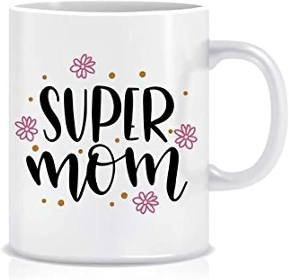 SM4U Printd Mug - Super Mom -Ceramic Coffee Cup