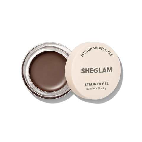 SHEGLAM Intensify Smudge Resistant Eyeliner Gel 3 Colors Waterproof Sweat Proof High Color Eye Makeup Long Lasting Mat