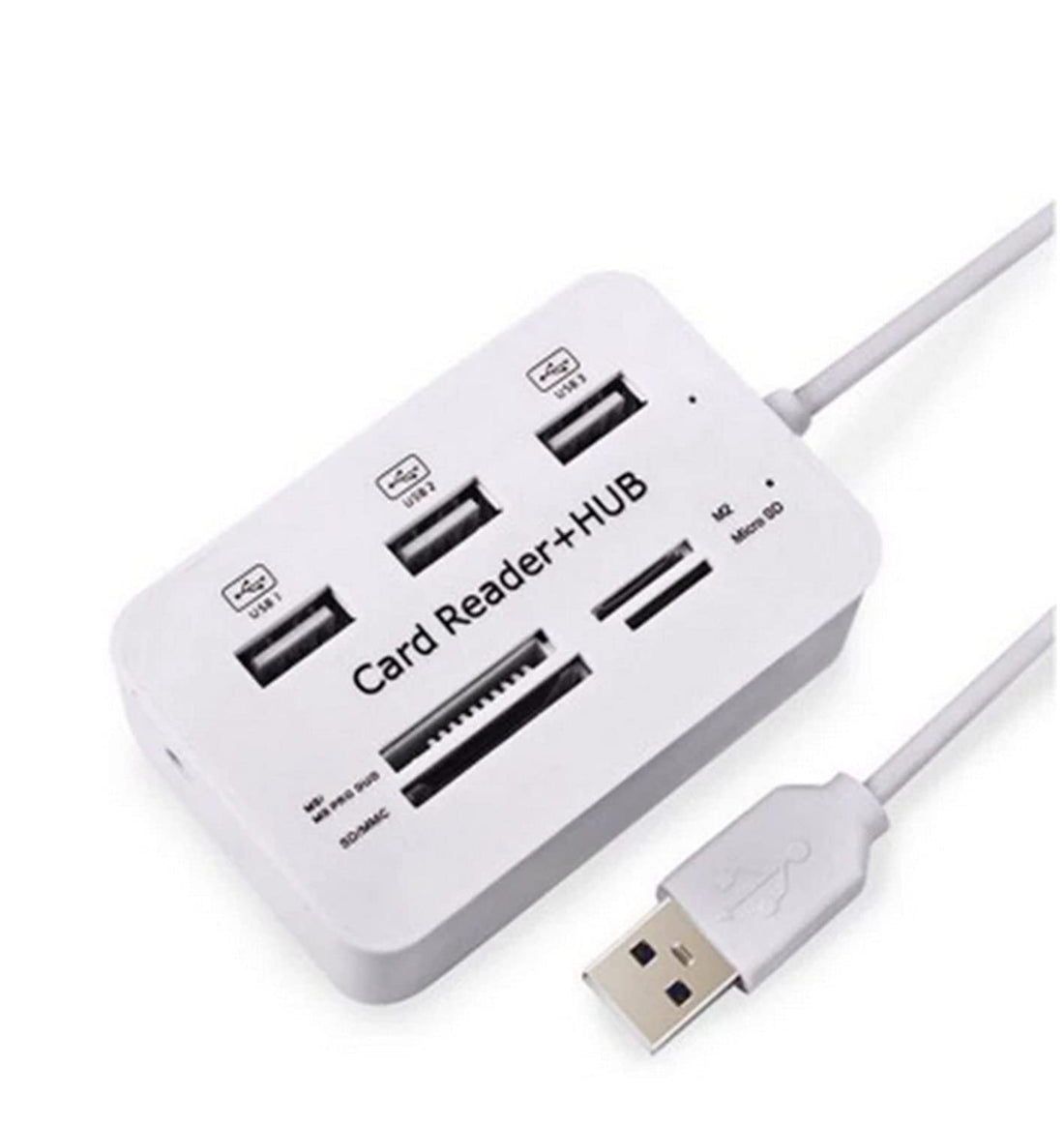 480Mbps USB Hub 2.0 3 Ports Card Reader Combo Mini HUB USB Splitter For SD/TF Portable For PC Laptop
