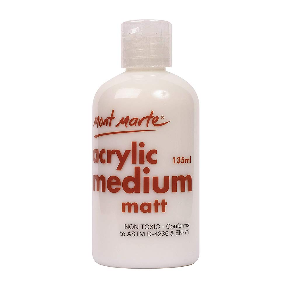 MONT MARTE Acrylic Medium Matt PAINT , 135ml