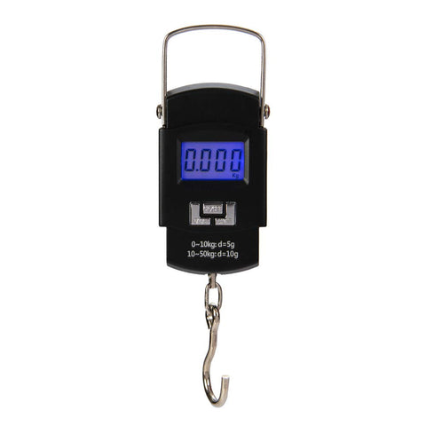 SHOWAY Portable Luggage Scale 50kg Electronic Digital Suitcase Travel Bag Hanging Weighing Scale