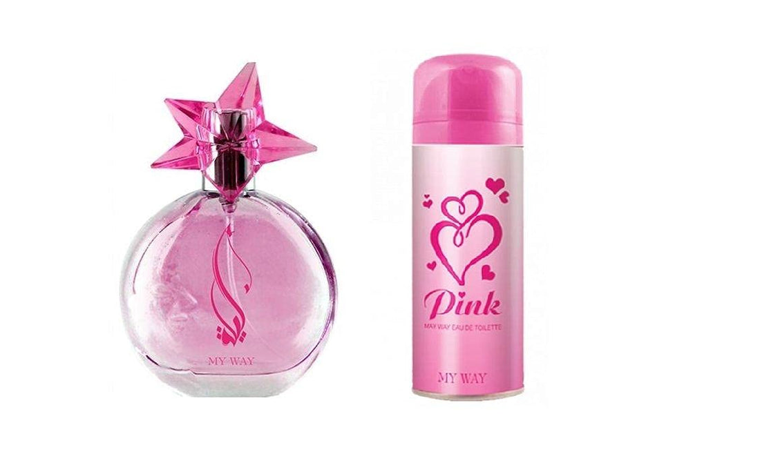 EAUDE TOILETTE MY WAY WITH SPRAY PINK