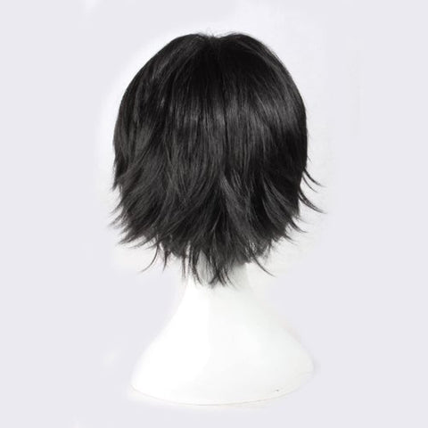 ECIF Lady Short Straight Anime Cospaly Fashionable Wig