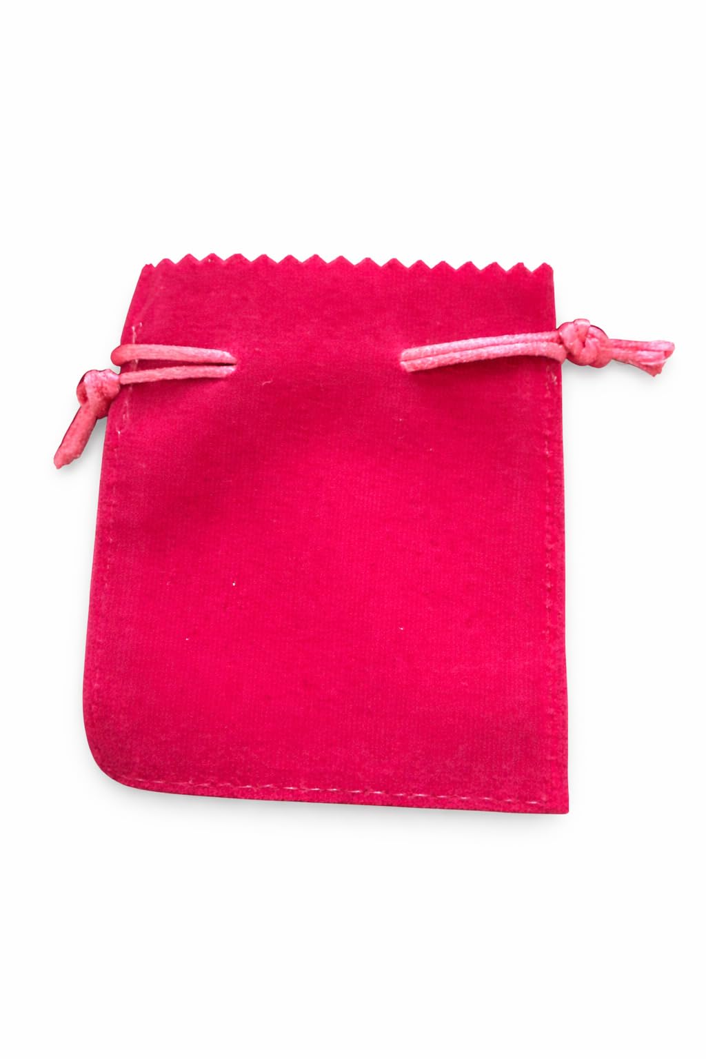 Velvet Drawstring Pouches for Jewellery Storage, Red, Small Gift Bags for Coins, Dice and Knick-Knacks