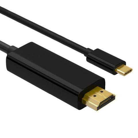 Exon X1095 Type C to HDMI Cable Converter from Mobile or Laptop to HDTV 1080p / 4K (Compatible with HDTV,LCD,LED, Laptops,Computers, Mobile Phones) 1.8Meters